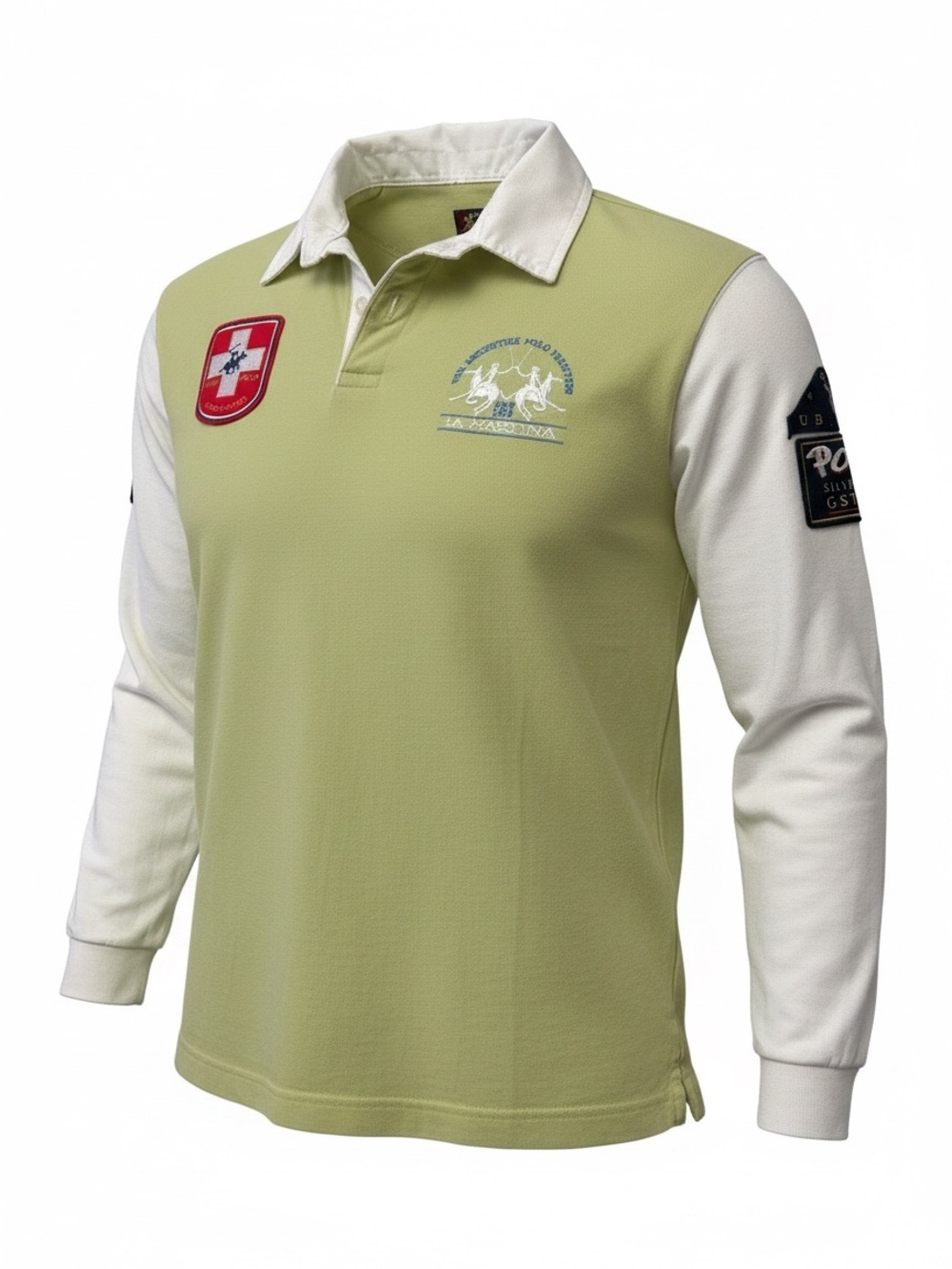 LA MARTINA Switzerland Polo Rugby Shirt